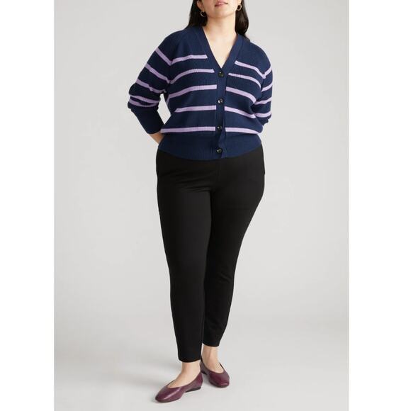 Universal Standard Pants - UNIVERSAL STANDARD Gray Moro pocket Smart Signature Ponte Pants 4XS fits 00/0